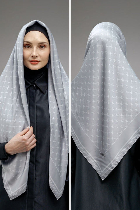 Monogram Raya Light Gray Square