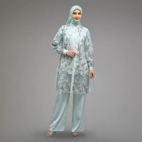 Yumna Shirt (Shirt, Outer & Culotte)