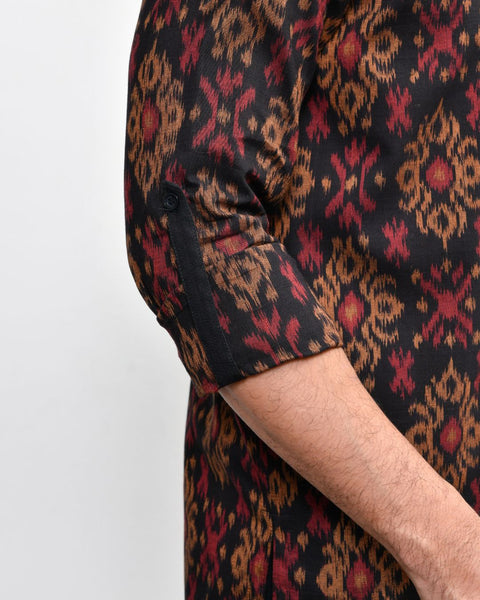 Swarna Black Men’s Shirt