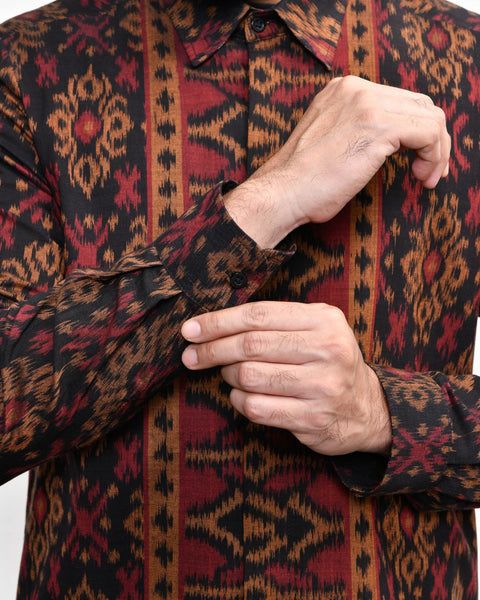 Swarna Black Men’s Shirt