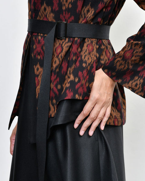 Swarna Black Midi Set